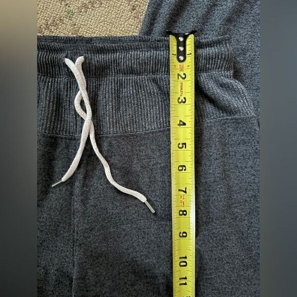 Zara dark gray jogger style sweatpants with ribbed waistband M - Picture 6 of 9